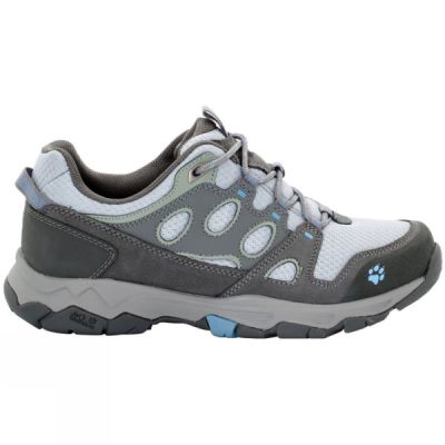 Zapatos Jack Wolfskin Mtn Attack 5 Low Mujer Gris - Chile IFU470931